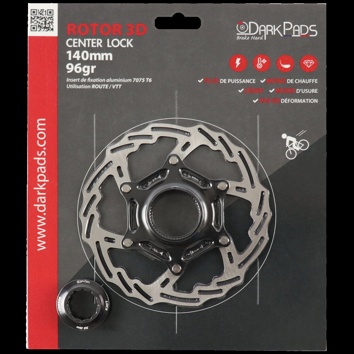 DarkPads ROTOR 3D - CenterLock